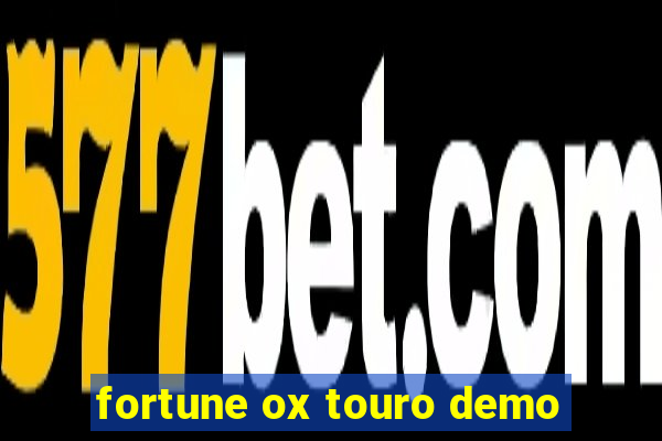 fortune ox touro demo